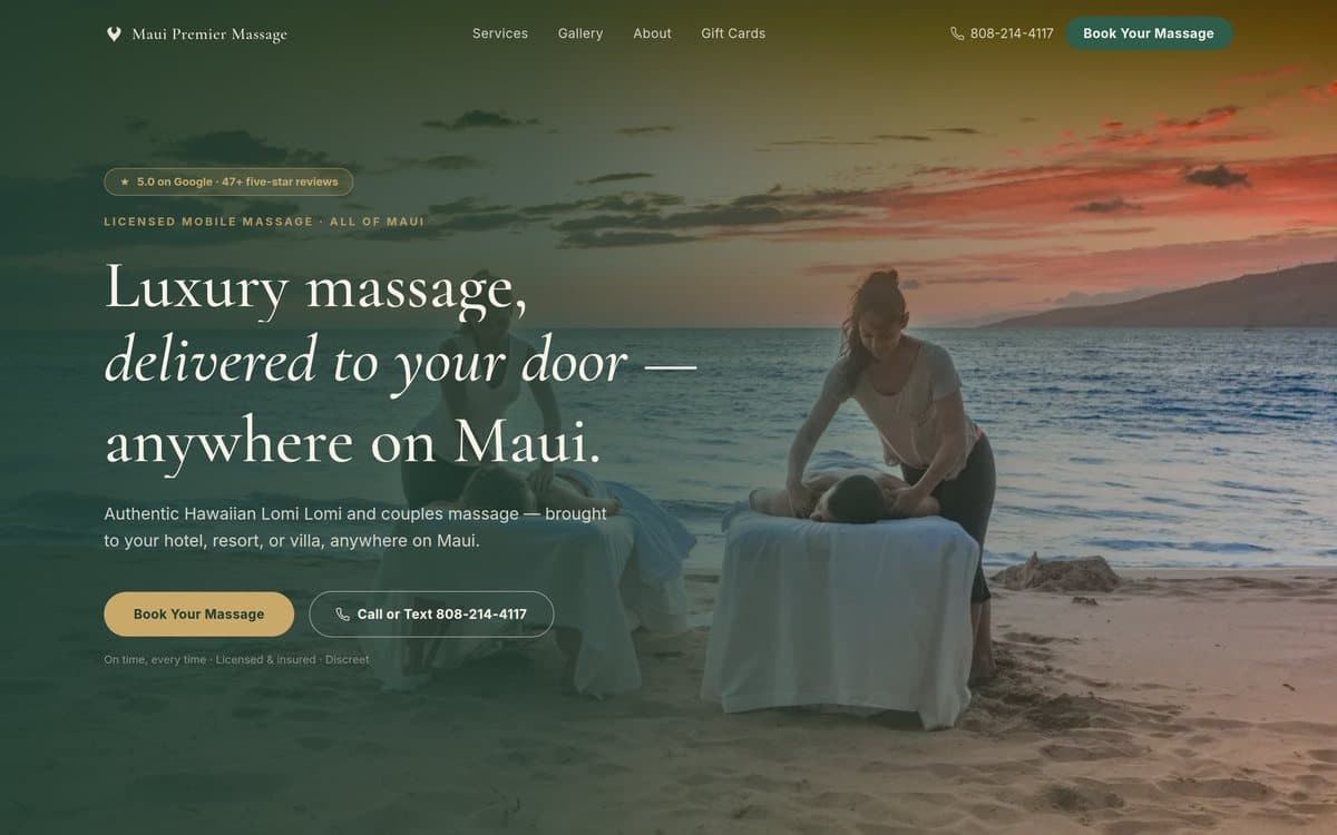 Maui Premier Massage